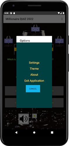 MillionaireQuiz2022 - Screenshot 1