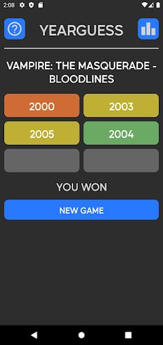 YearGuess: Videogames - Screenshot 2