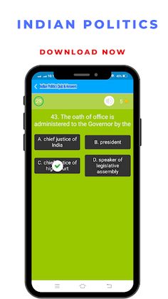 Indian Politics Quiz - Screenshot 2