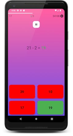 Mental Calculation Trainer - Screenshot 1