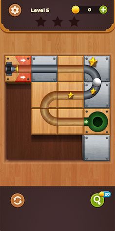 Rolling Ball: Slide Block Game - Screenshot 2