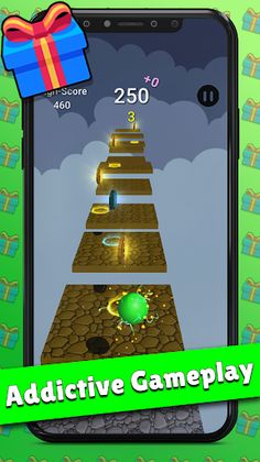 Bouncing Ball - Tile Bouncer - Screenshot 2