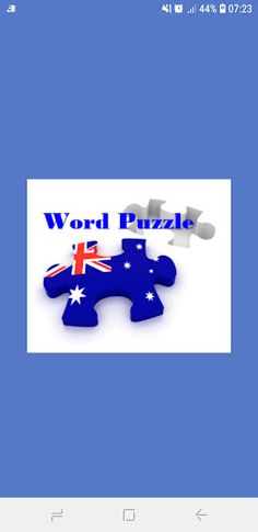 Word puzzle - Screenshot 1