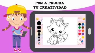 Coloreando princesas - Screenshot 3