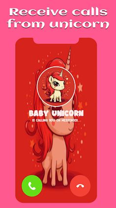 Baby Unicorn Mod Call & Chat - Screenshot 2