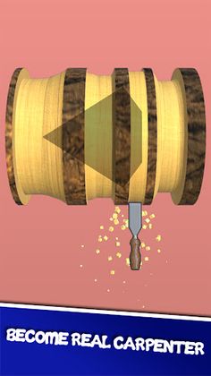 Wood Carving 3D - Turning Game - Screenshot 2