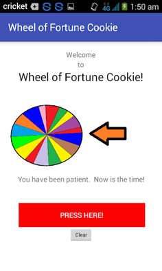 Wheel of Fortune Cookie - Screenshot 3