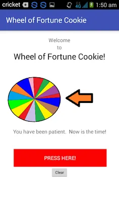 Wheel of Fortune Cookie - Screenshot 3