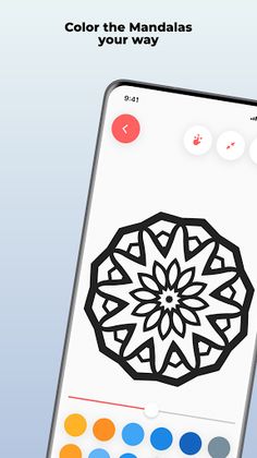 Mandala - Color, Relax and Med - Screenshot 3
