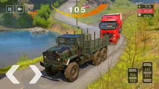 US Army Truck Drive Offroad - Screenshot 2