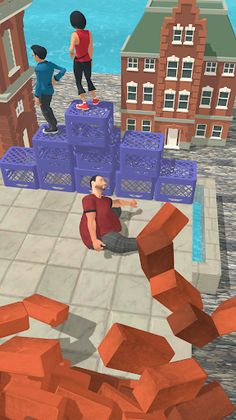 Fall in 3D - Screenshot 3