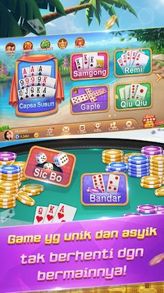 Capsa Susun - Domino 99 Gaple - Screenshot 1