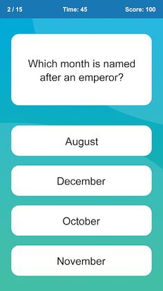 Quiz Trivia Game - Screenshot 1