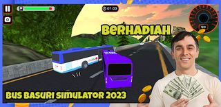 Bus Basuri Simulator Berhadiah - Screenshot 1