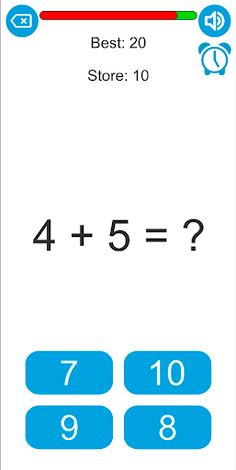 Math Vs Time - Screenshot 2