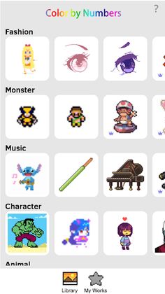 Pixel Color:Color by Numbers - Screenshot 1