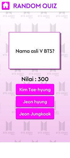 BTS Quiz - Game Quiz BTS & Jun - Screenshot 2