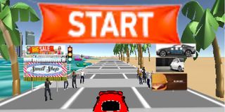 VR Retro Racer - Screenshot 2