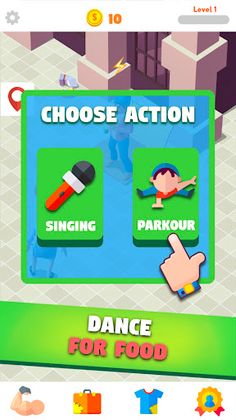 Idle Nomad - Bum Clicker - Screenshot 2