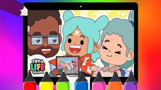Miga Town coloring book - Screenshot 3