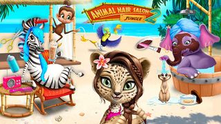 Jungle Animal Hair Salon 2 - Screenshot 2