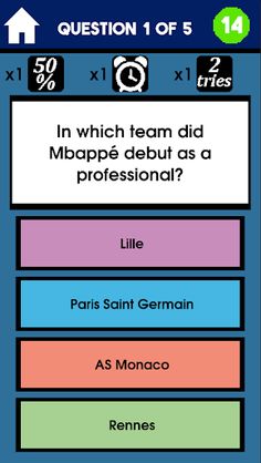 Mbappe vs Haaland - Quiz Game - Screenshot 1
