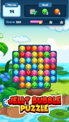 Jelly Bubble Puzzle Game: Free - Screenshot 3