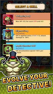 DetecToad: Detective Idle RPG - Screenshot 3
