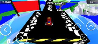 Micro Racing-via sky - Screenshot 1