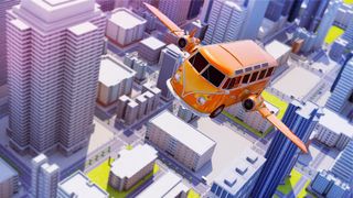 US Flying Bus Driving 2019 - Screenshot 1