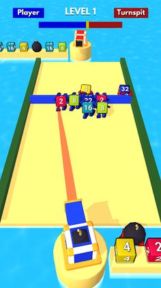 Pusher 2048 - Screenshot 1