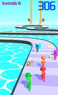 Footbridge Racing - Screenshot 1