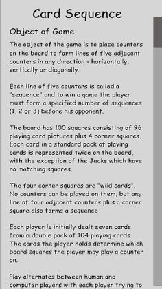 Card Sequence Deluxe - Screenshot 4