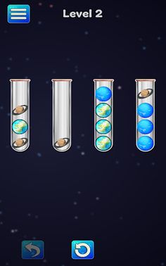 Planet Sort Puzzle Color Game - Screenshot 3