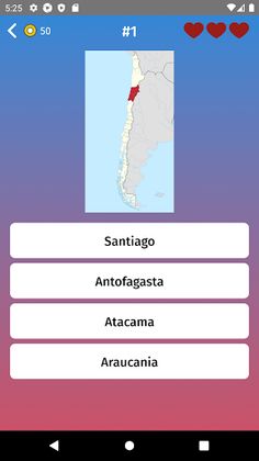 Chile: Regions & Provinces Map - Screenshot 2