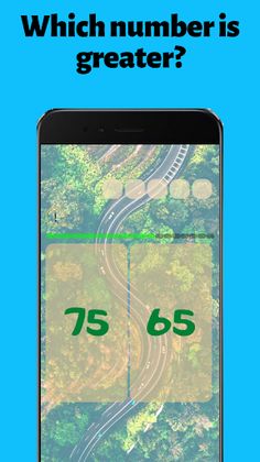 Math battle: Find a larger num - Screenshot 1