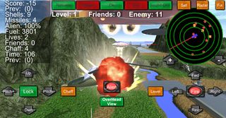 Armour Helicopter vs Aliens - Screenshot 3