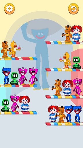Monster Color Sort Puzzle - Screenshot 3