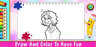 Bruno Coloring Madrigal Game - Screenshot 1
