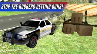 Police Car Chase Offroad - Screenshot 3