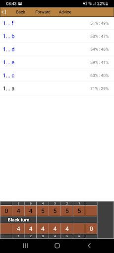 Oware Openings - Screenshot 2