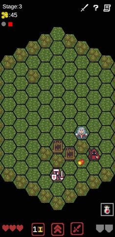 Hex Quest (Tactical RPG) - Screenshot 1