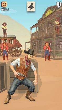 West Shooting Cowboy Games - Screenshot 1