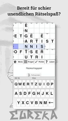 Eureka! Kreuzworträtsel - Screenshot 1