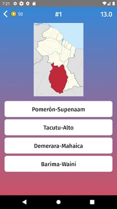 Guyana: Regions & Provinces Ma - Screenshot 3