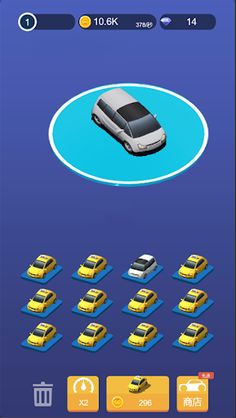 Merge Cars Master- Race Puzzle - Screenshot 1
