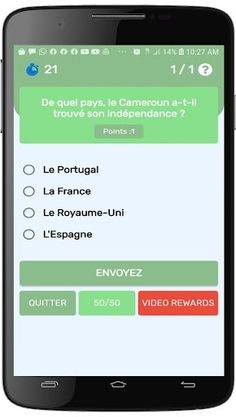 Quiz Cameroun - Screenshot 3