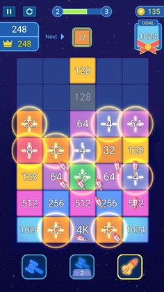 NumFall - Drop · Number Game - Screenshot 1