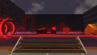 Neon Roller Coaster VR - Screenshot 2