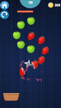 Fruitiya-knife hit games - Screenshot 1